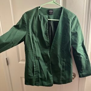 Kate Spade Saturday Green Blazer Medium